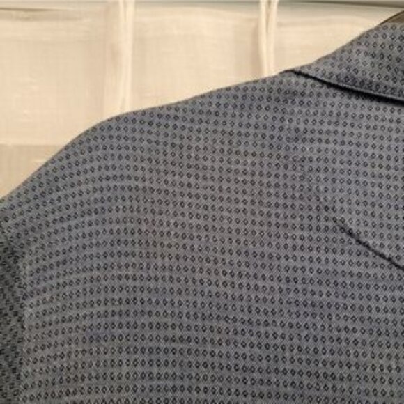 Canali Blue Silk Polo Size 52 Medium - Picture 7 of 8